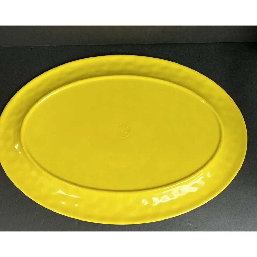 Rainbow XL Watermelon Summertime Serving Tray Melamine Platter Appetizer 20